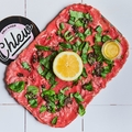 Beef carpaccio with truffle