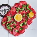 Bresaola carpaccio with truffle