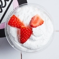 Straberry whipped cream