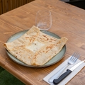 Savory Emmental crepe